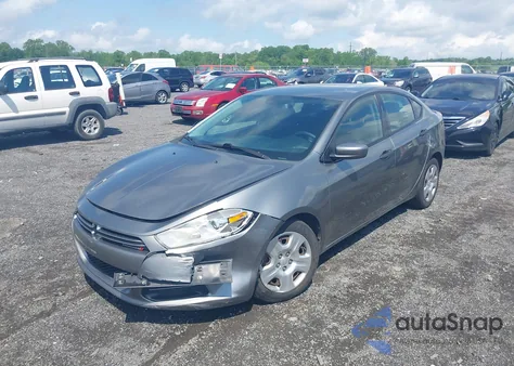 2013 Dodge Dart Se из США, поврежденный, VIN 1C3CDFAA2DD105430